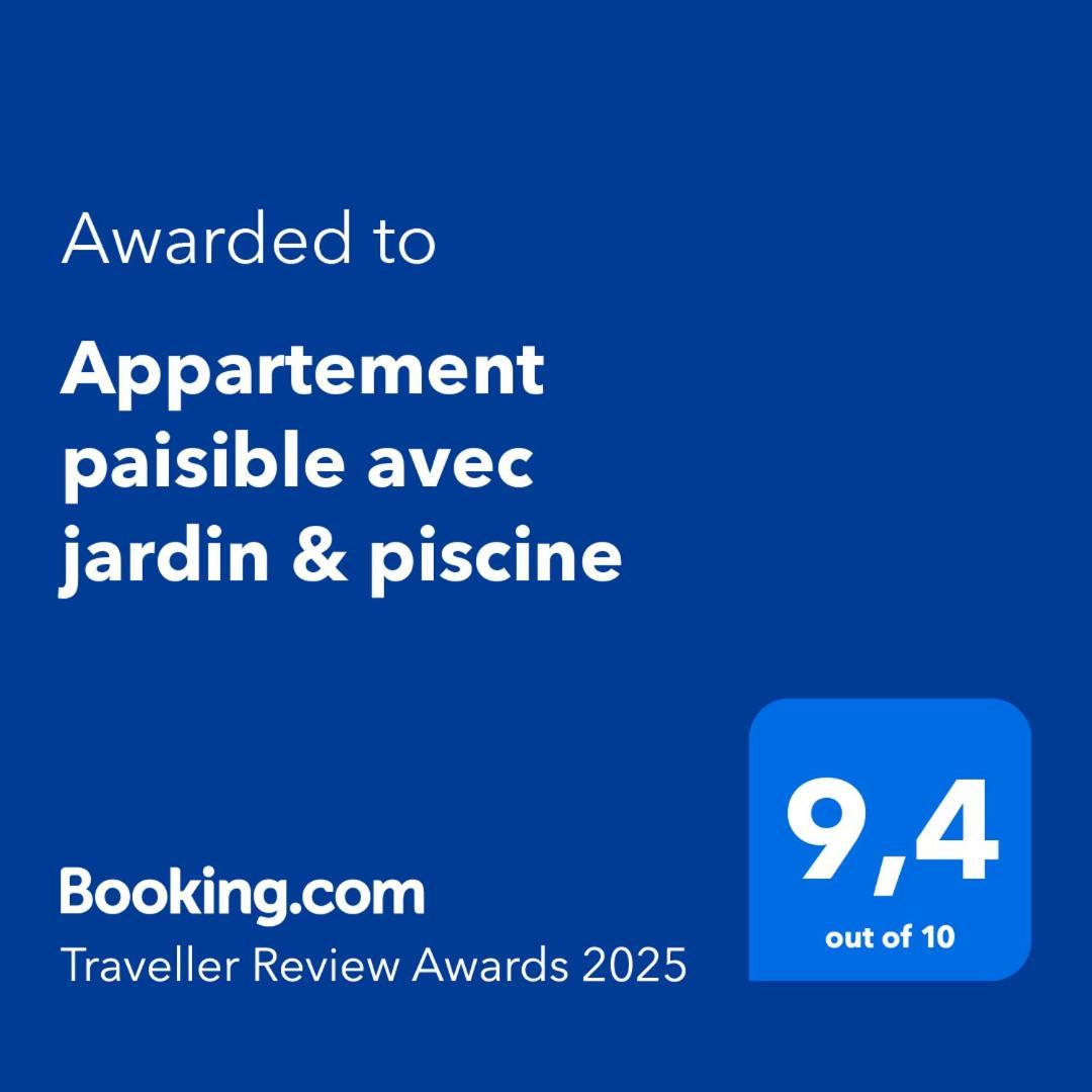 Apartment Paisible Avec Jardin & Piscine Albion